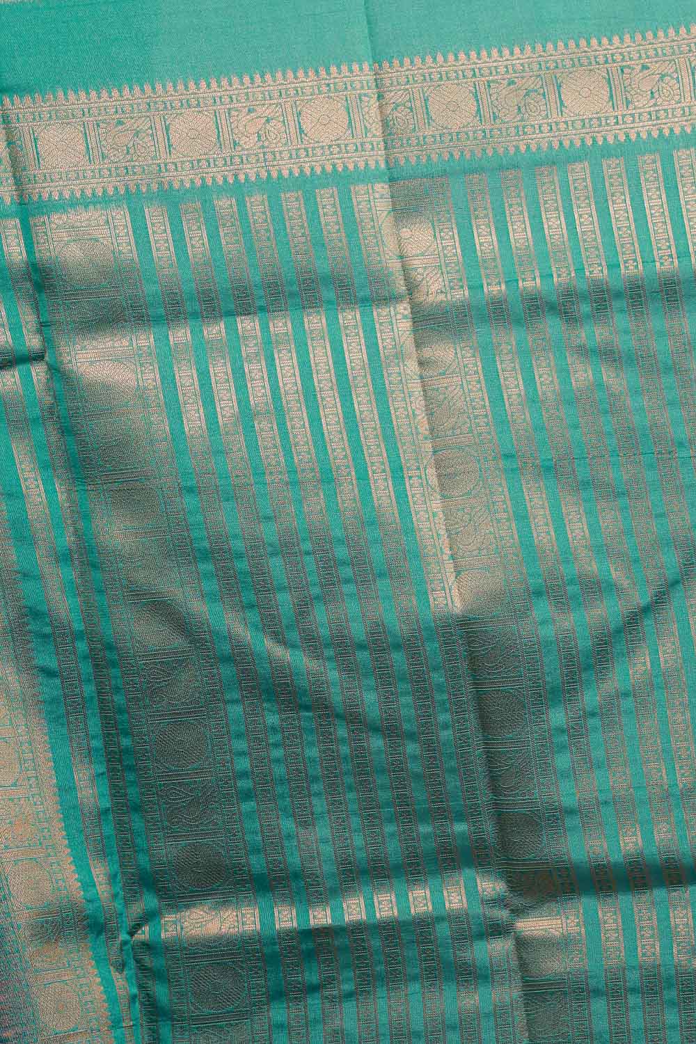 Multi Color Semi Silk Saree - Seematti