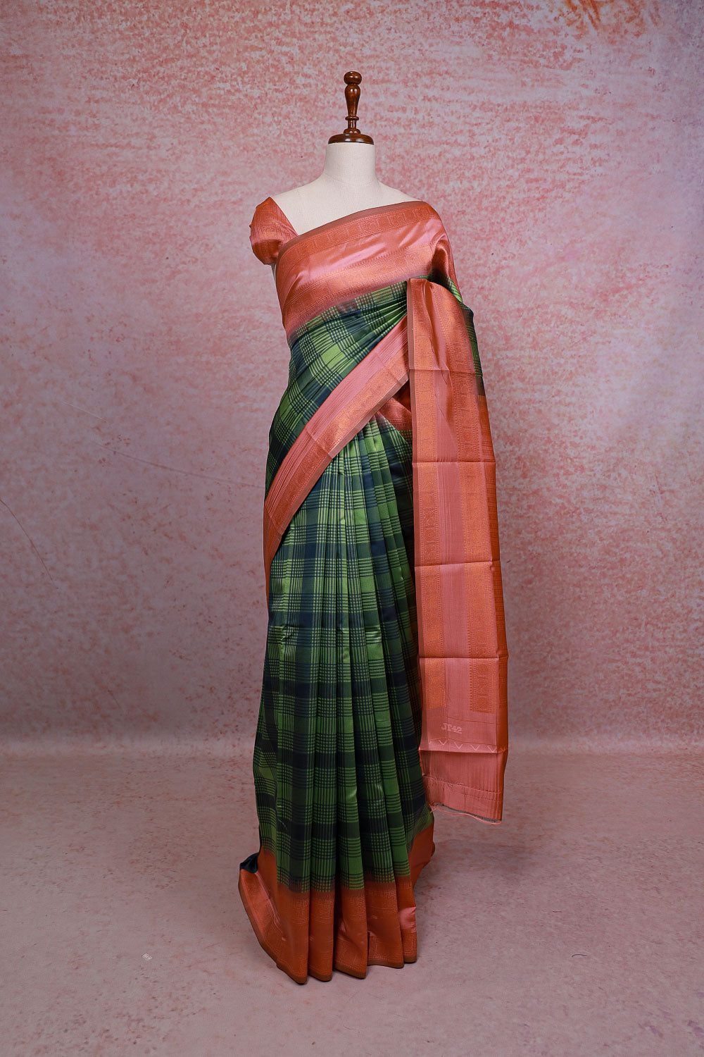 Multi Color Semi Silk Saree - Seematti