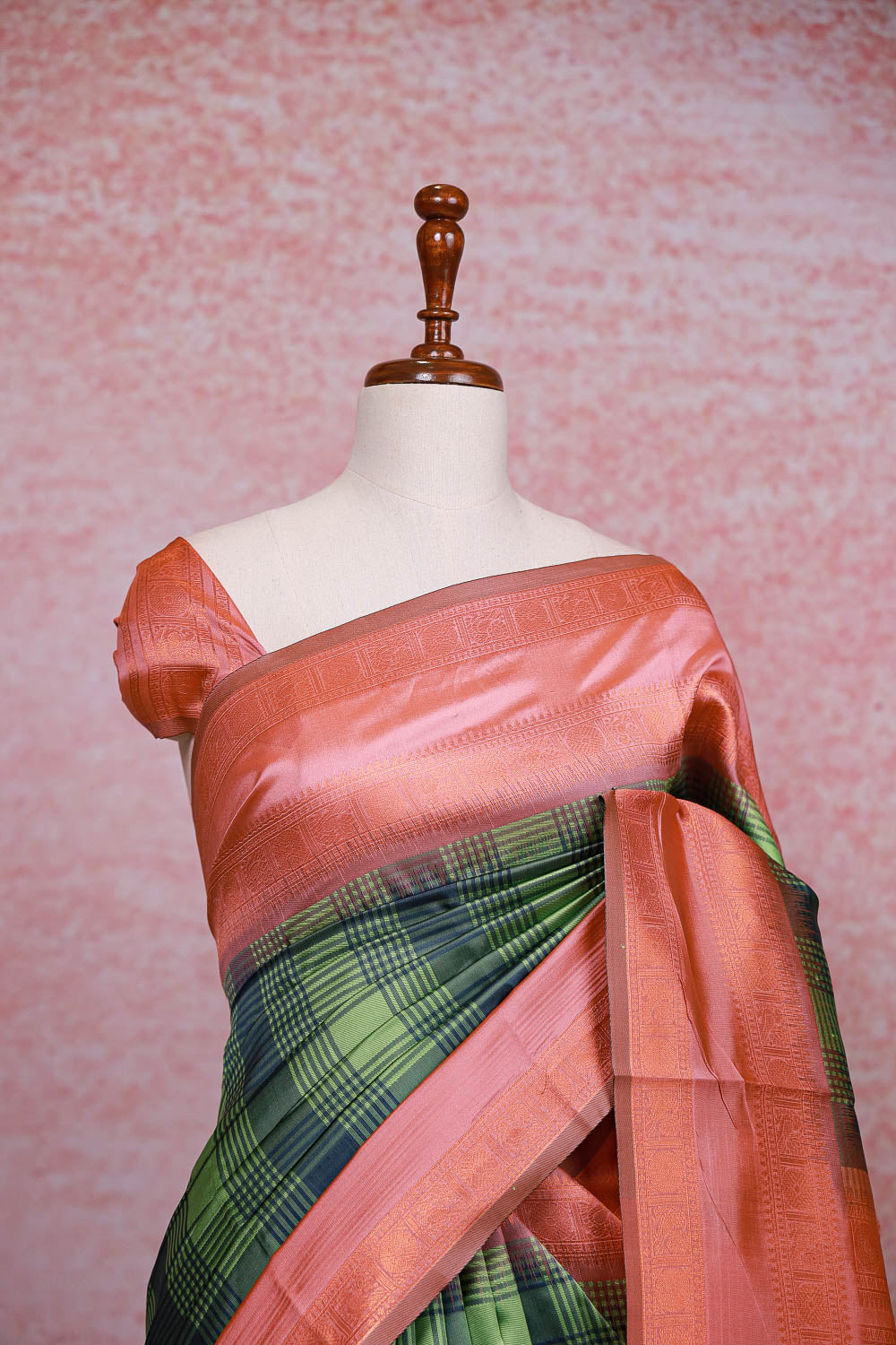 Multi Color Semi Silk Saree - Seematti