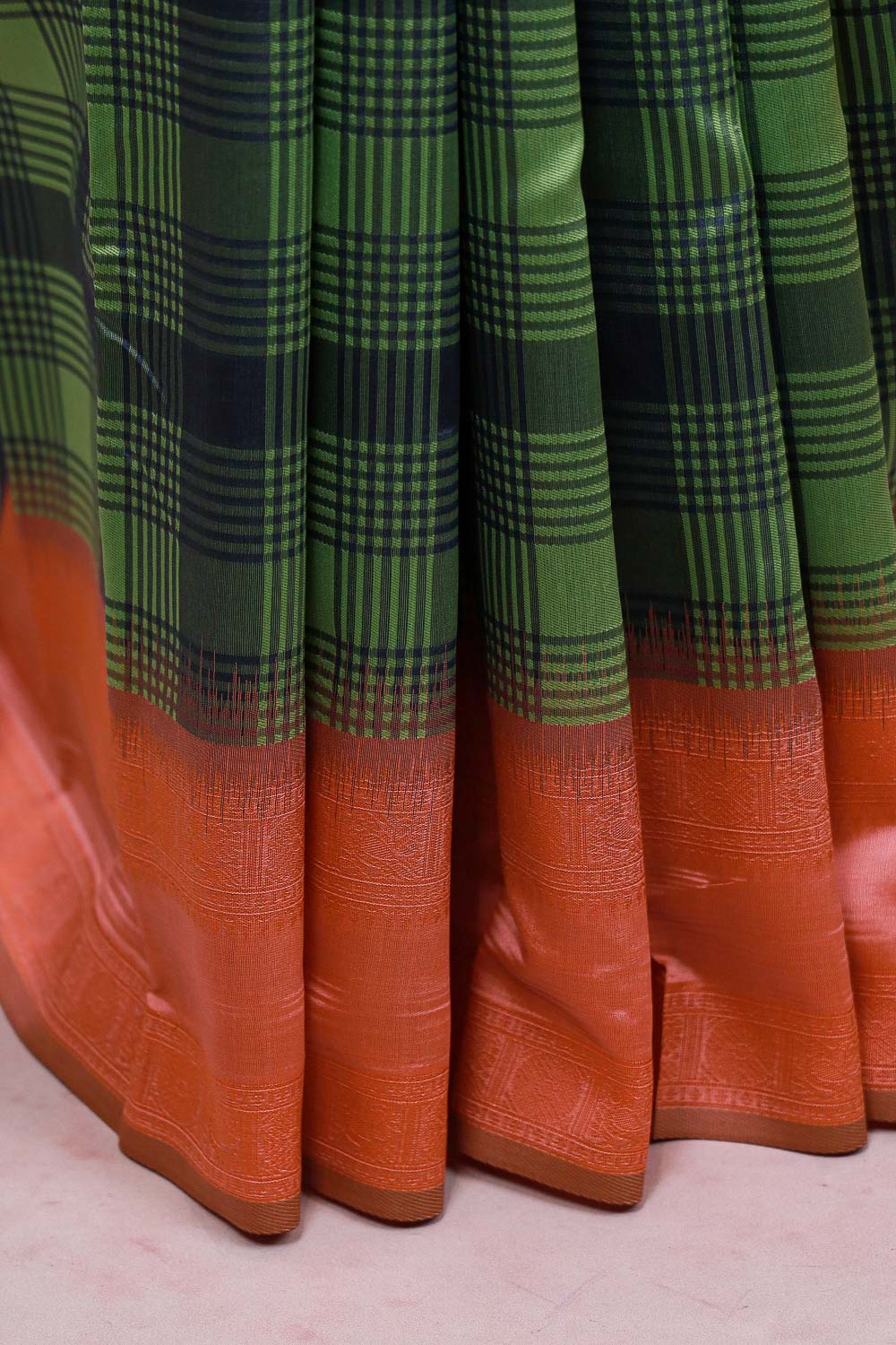 Multi Color Semi Silk Saree - Seematti
