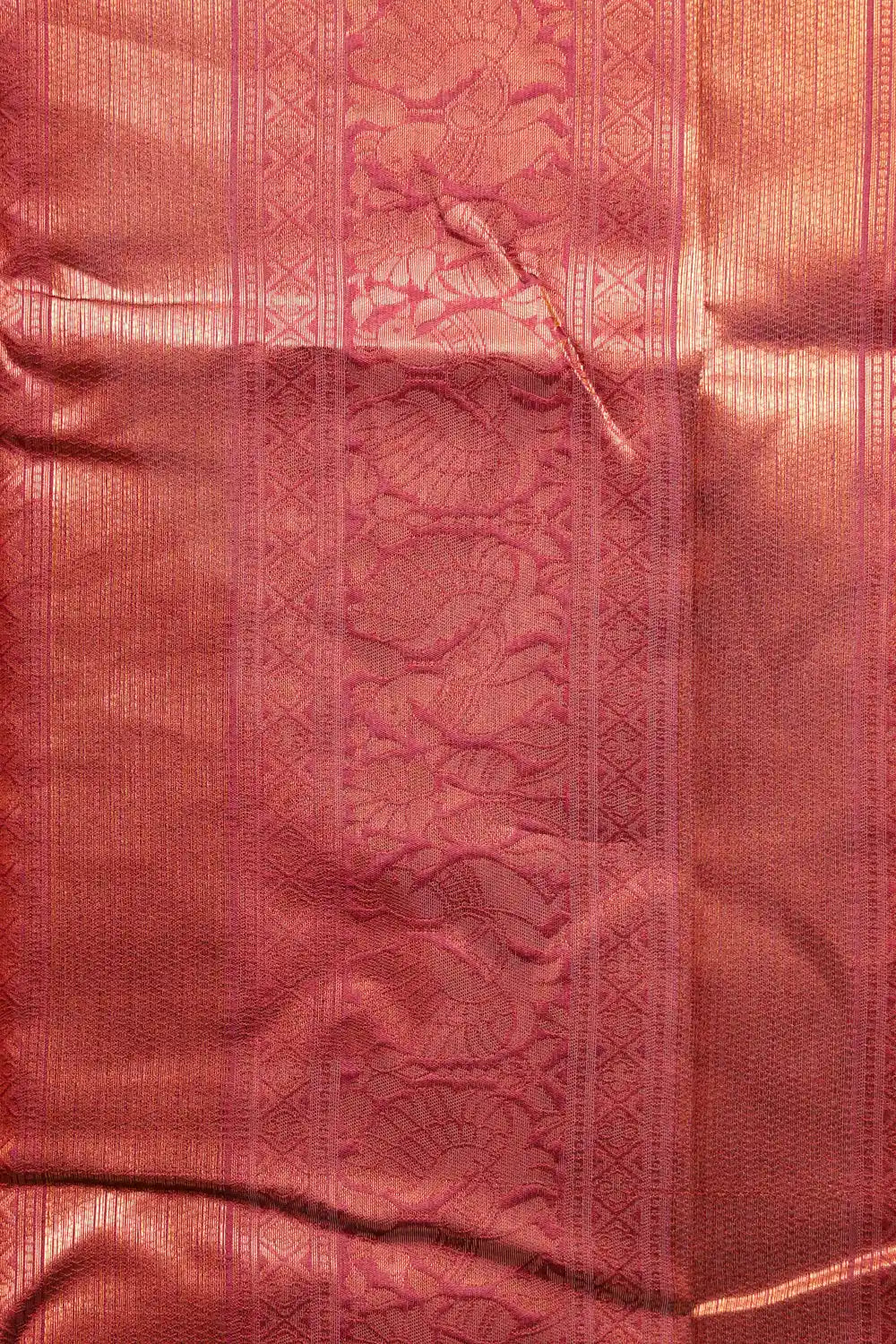 Green And Blue Semi Silk Saree