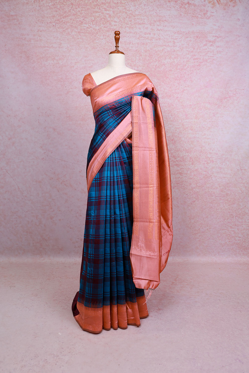 Multi Color Semi Silk Saree