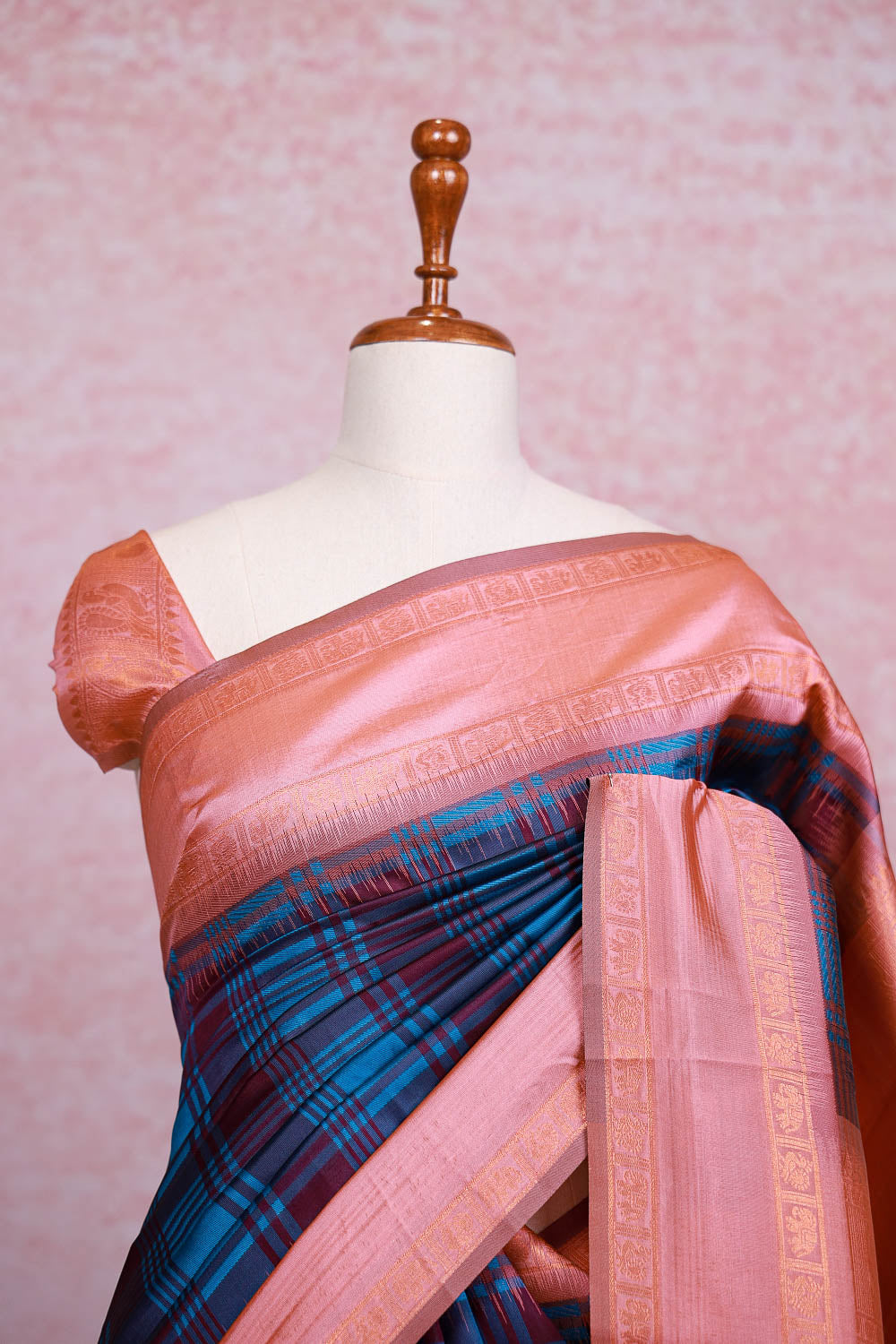 Multi Color Semi Silk Saree