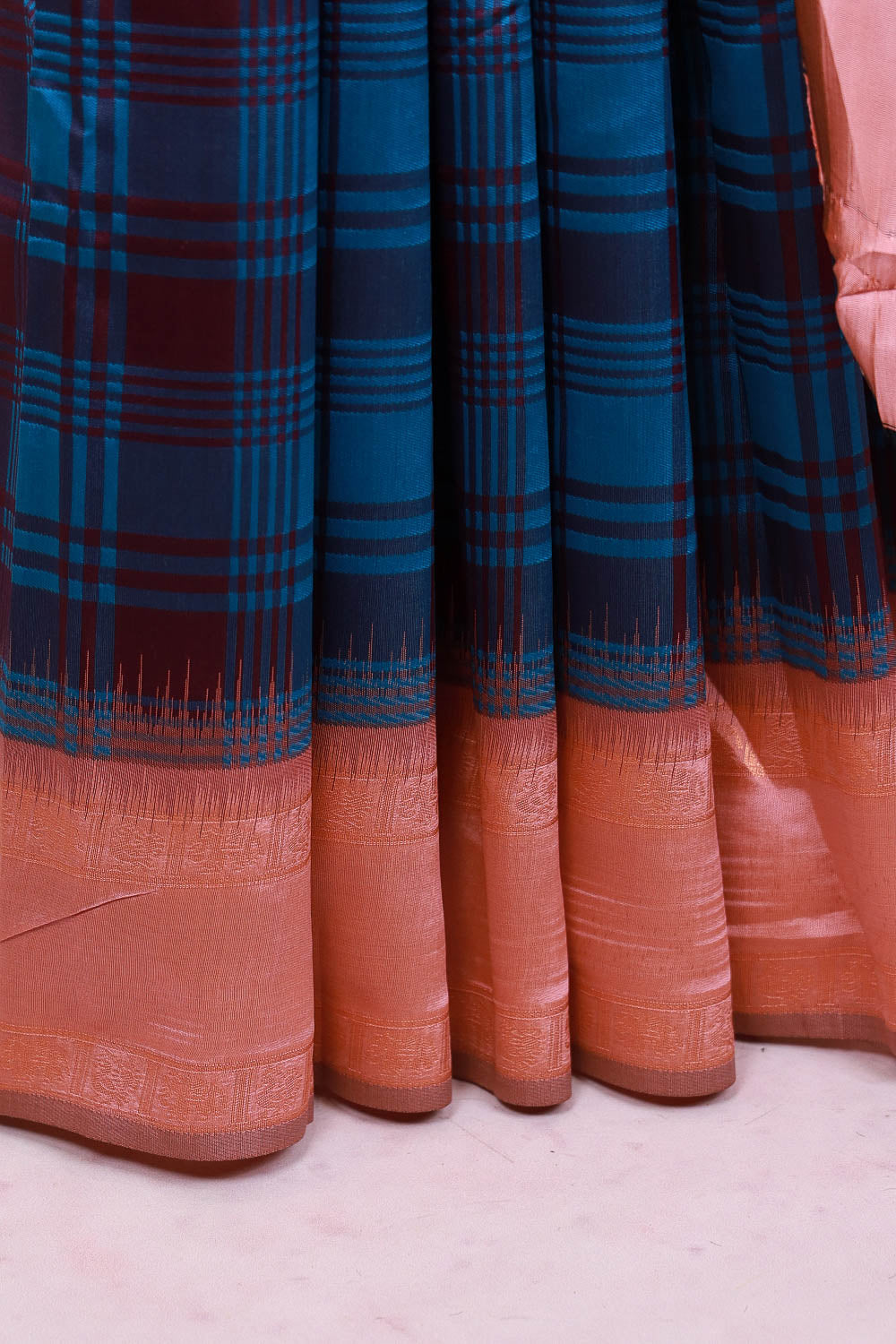 Multi Color Semi Silk Saree