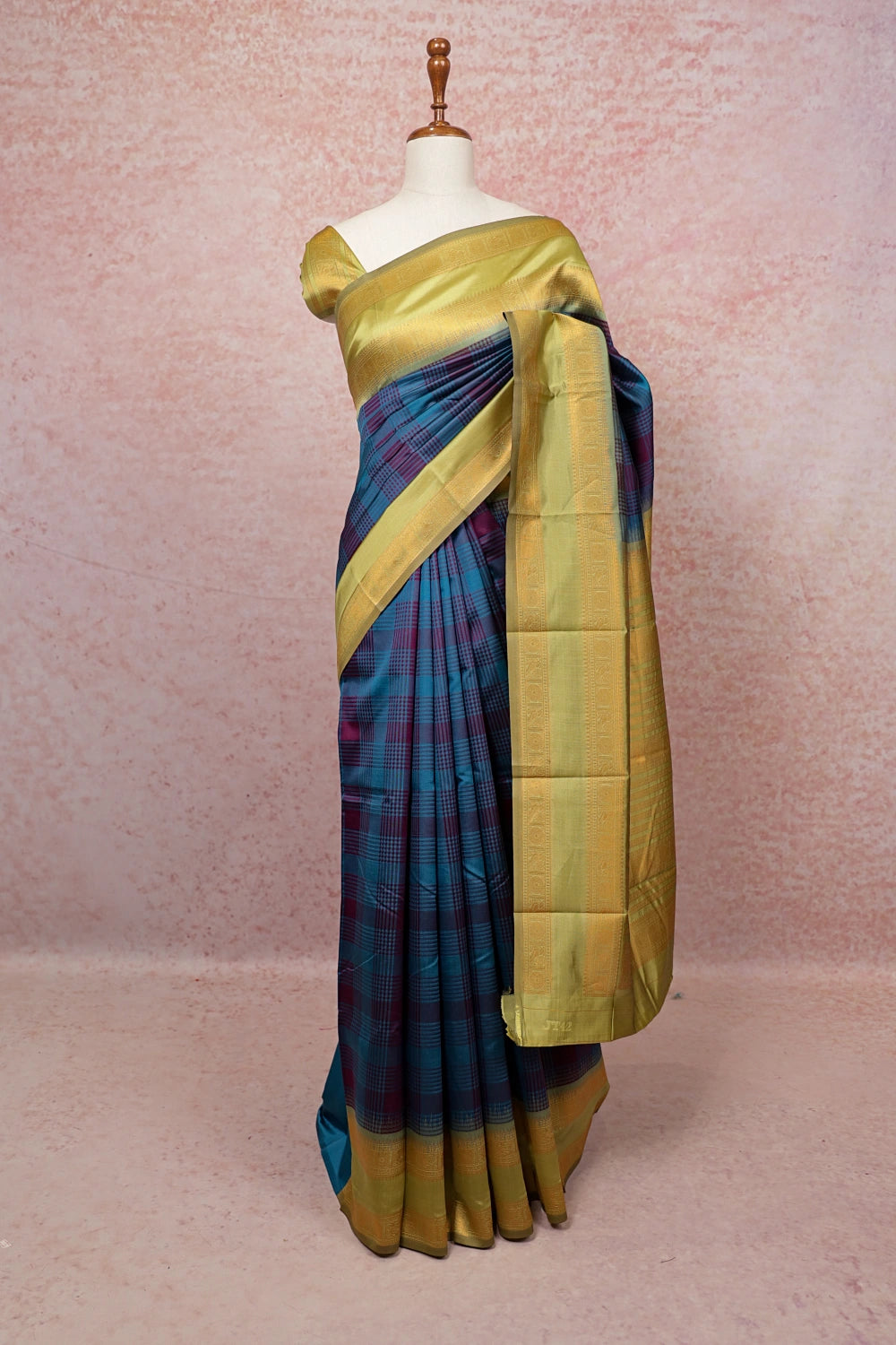 Multi Color Semi Silk Saree