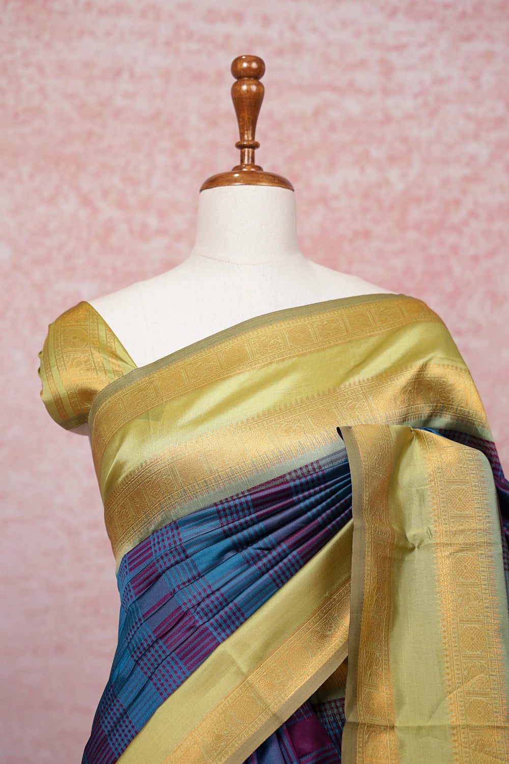 Multi Color Semi Silk Saree