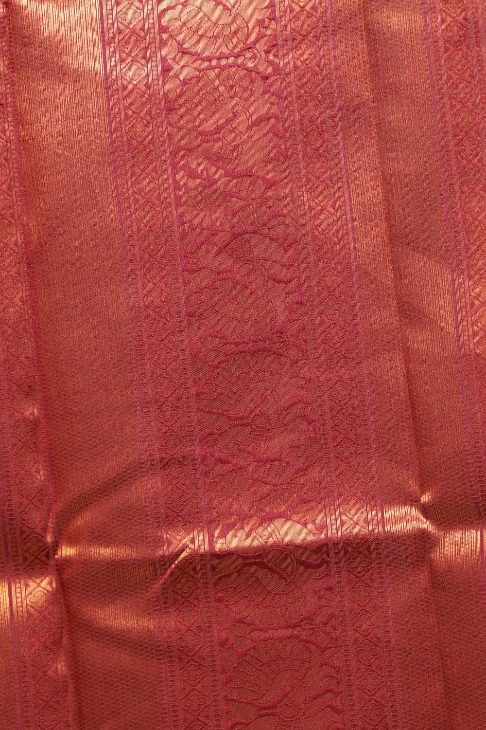 Chikku And Ash Semi Silk Saree