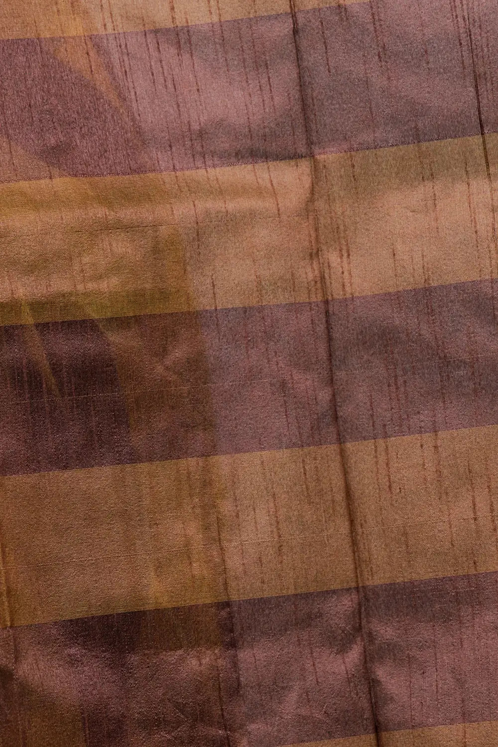 Brown With Yellow Cotton Saree