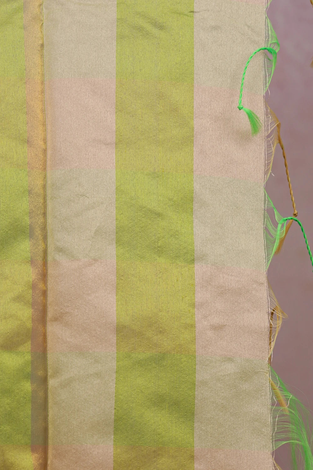 Green  Cotton Saree