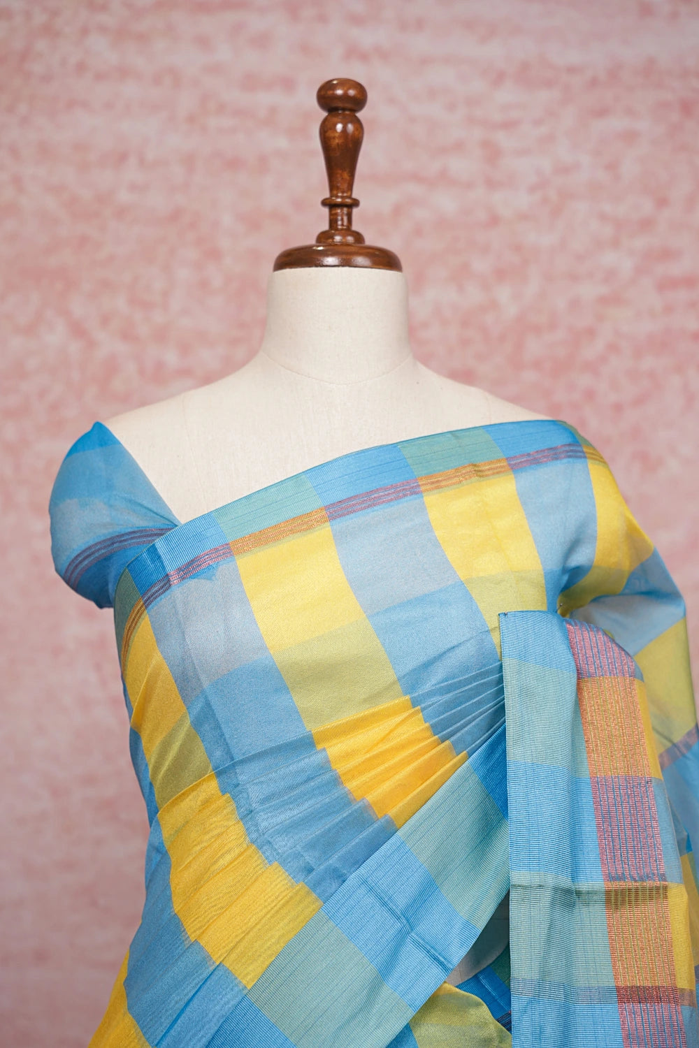Multi Color  Cotton Saree