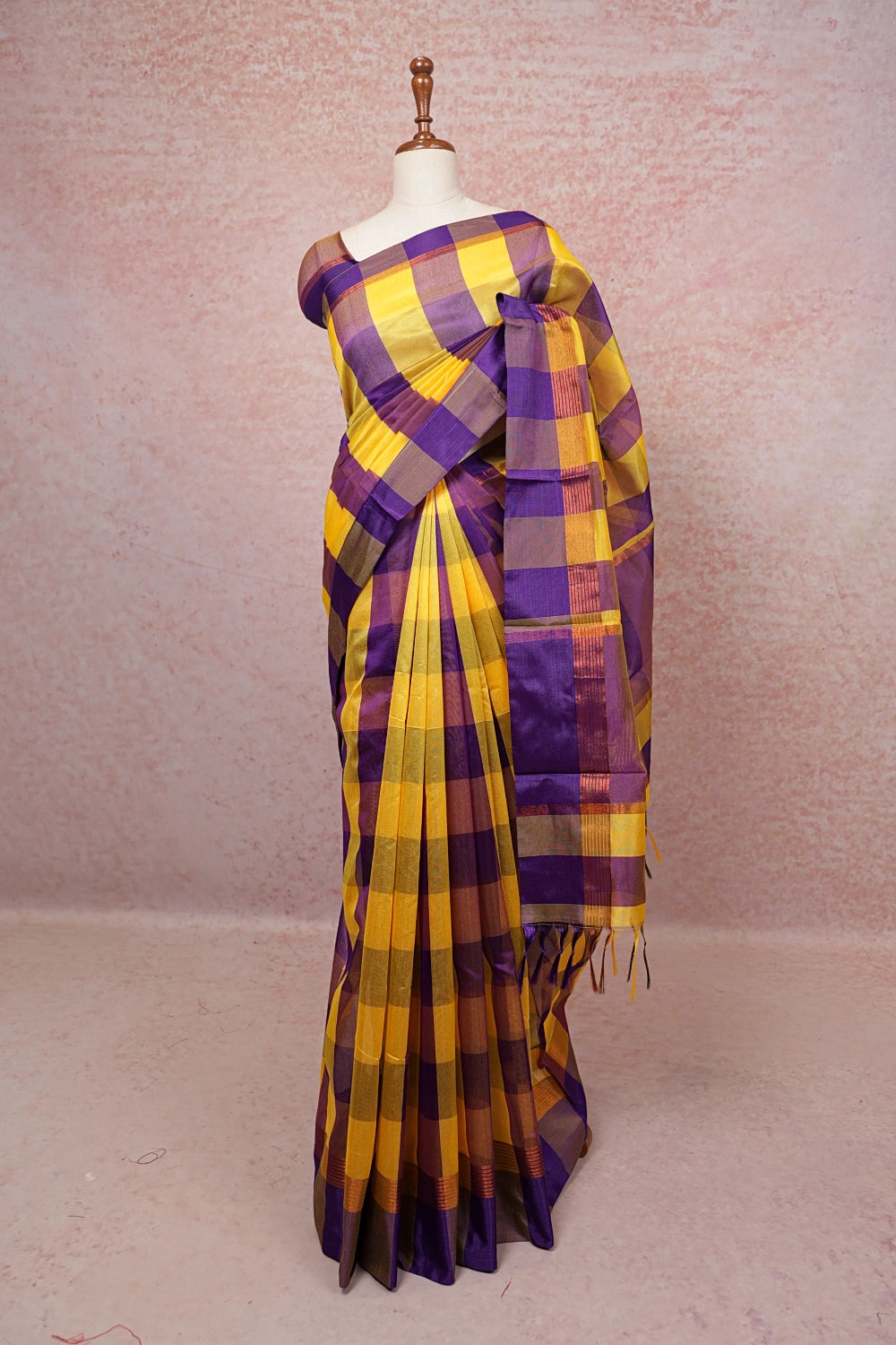 Multi Colors Cotton Saree