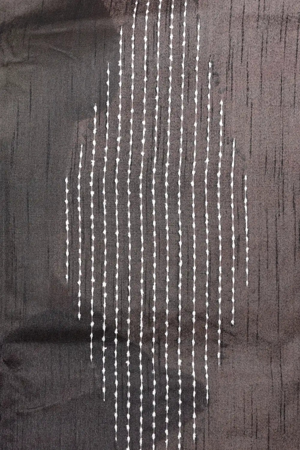 Maroon Semi Jute Saree