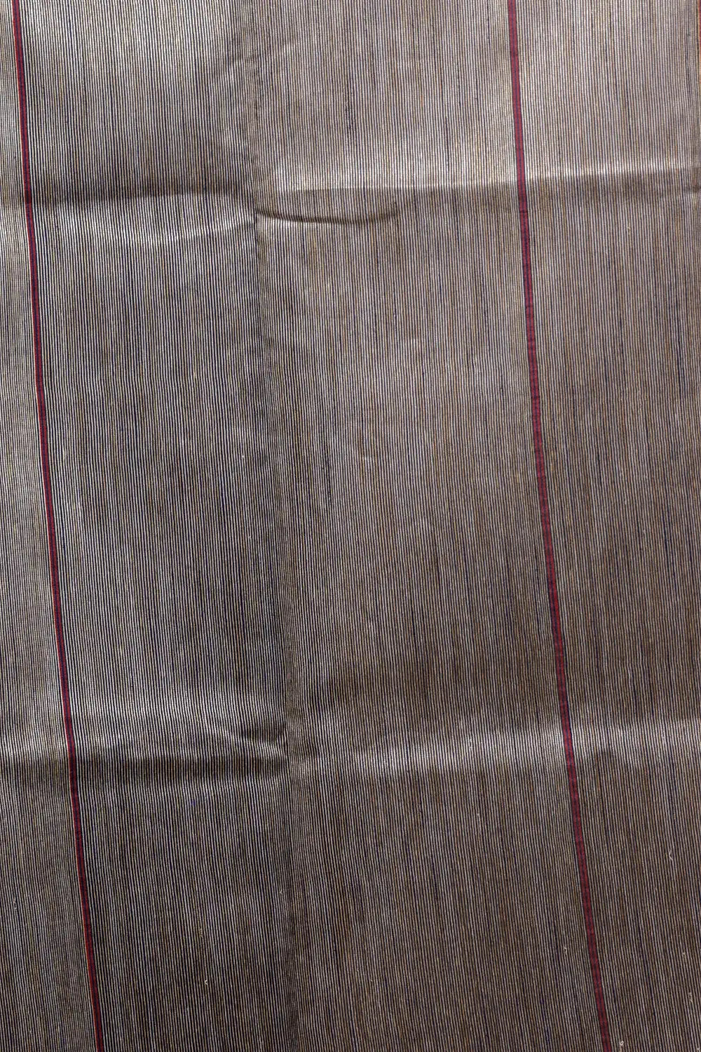Maroon Semi Jute Saree