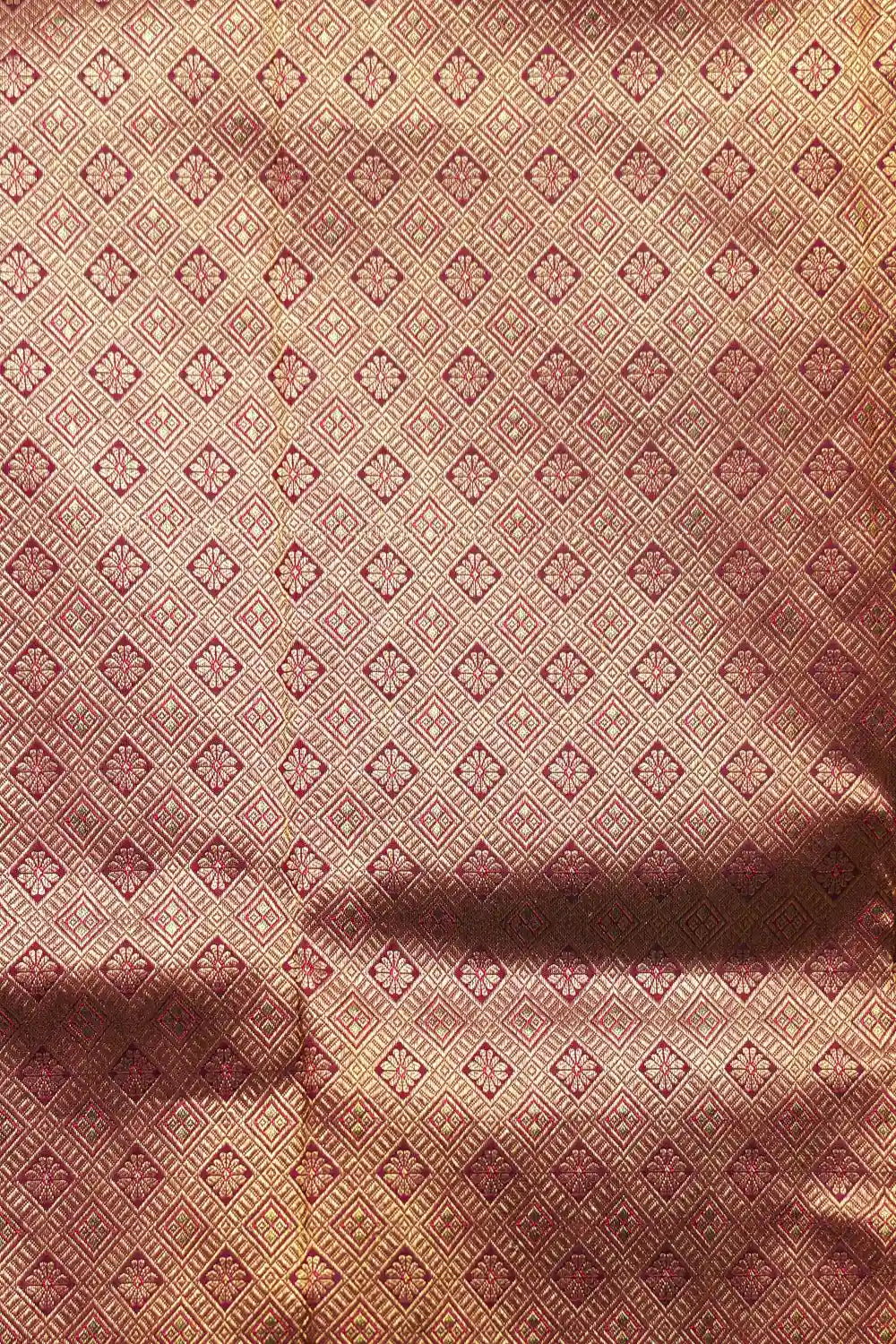 Wine Kancheepuram Silk Saree