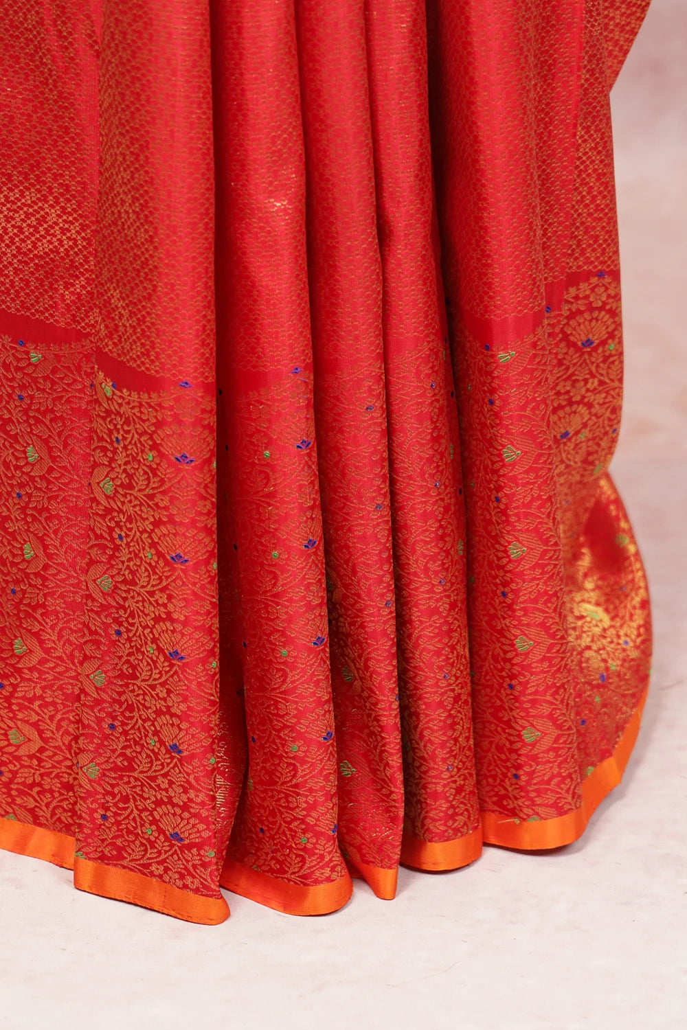 Red Kancheepuram Silk Saree
