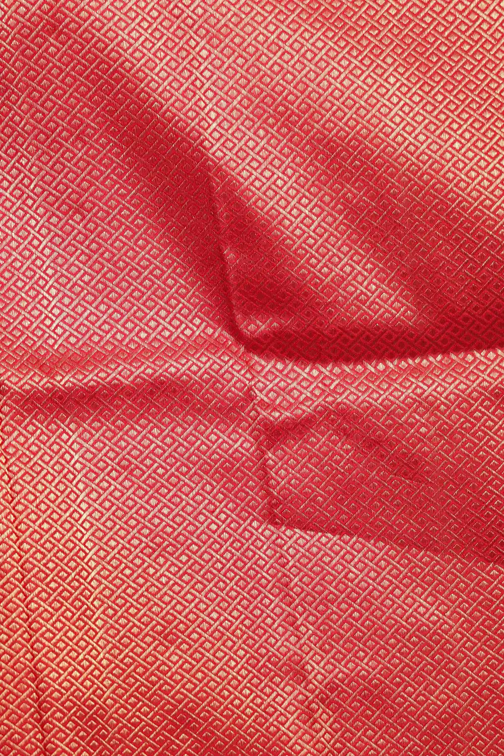 Red Kancheepuram Silk Saree