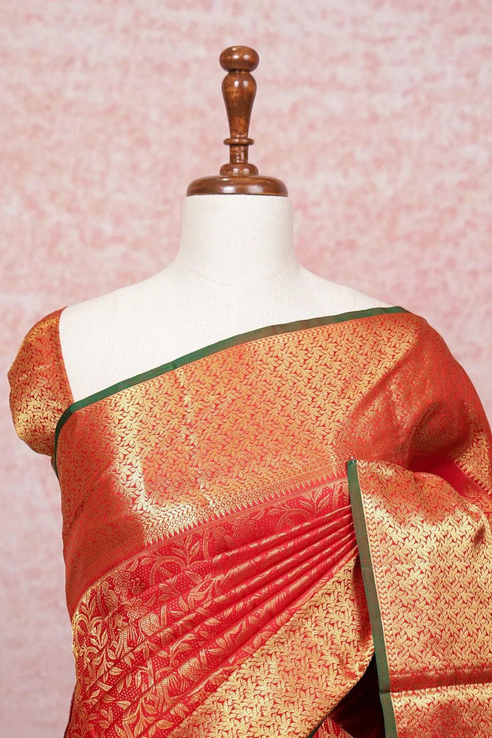 Red Kancheepuram Silk Saree