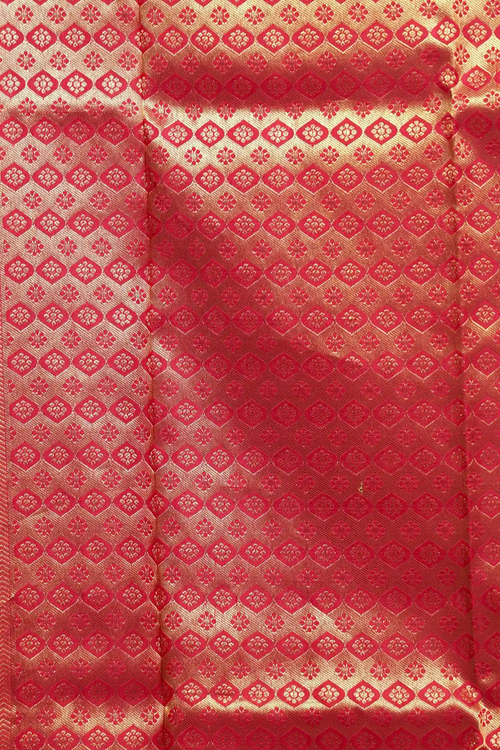 Reddish Maroon Kancheepuram Silk Saree