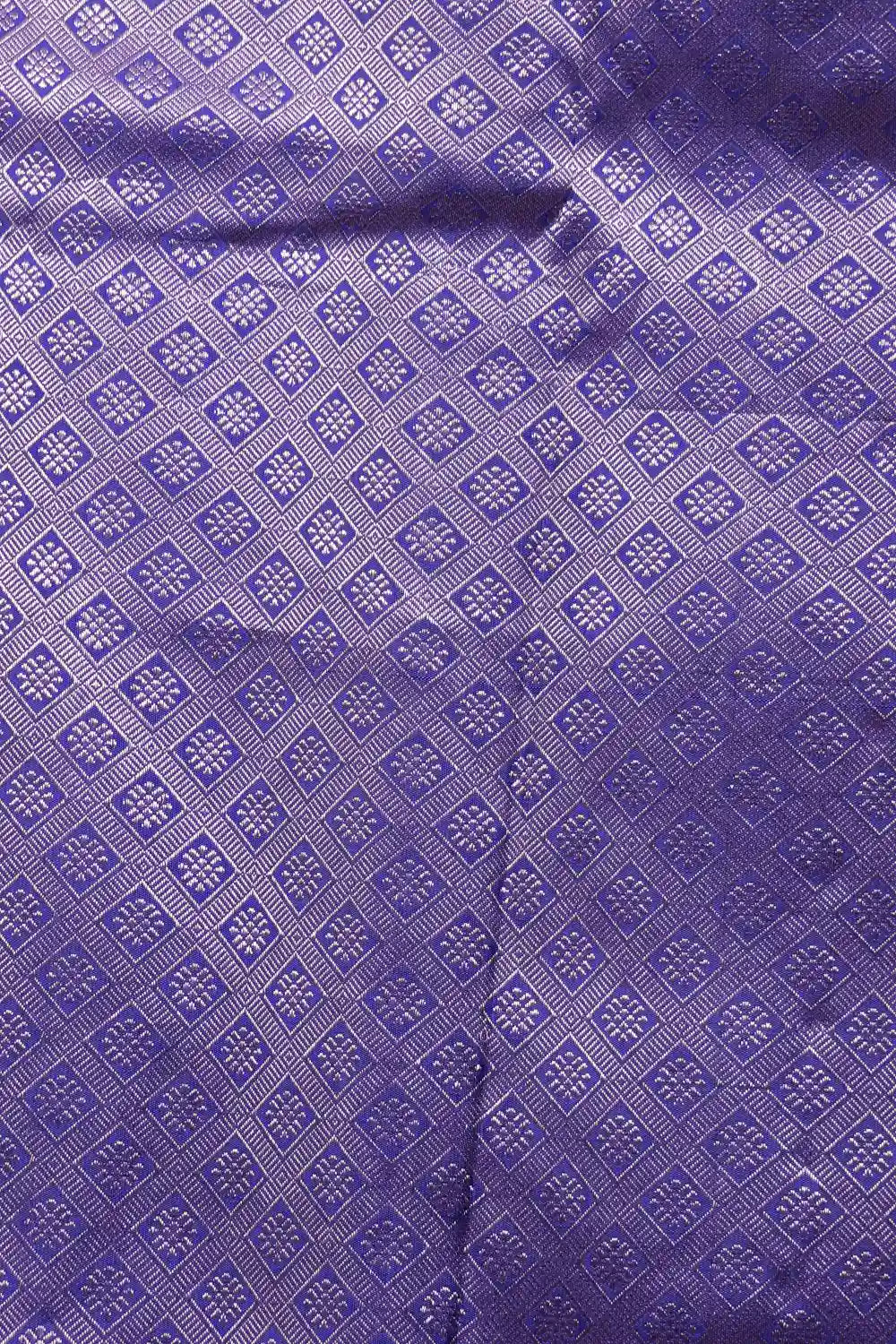 Peacock Blue Kancheepuram Silk Saree