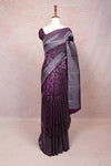 Grape Color Kancheepuram Silk Saree