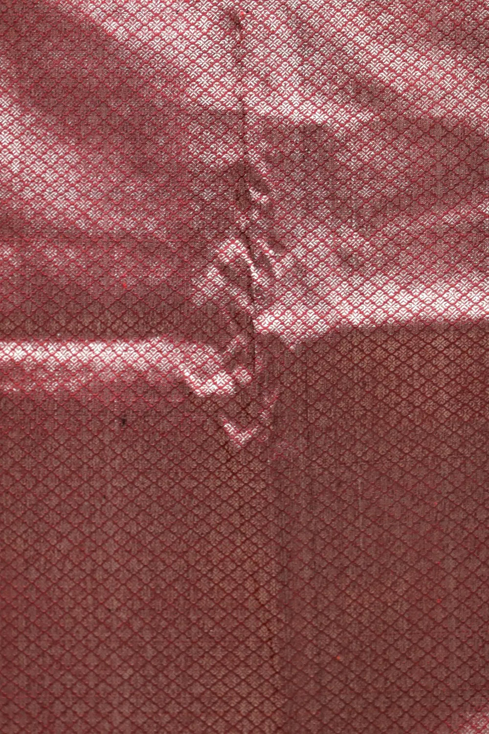 Dark Maroon Kancheepuram Silk Saree