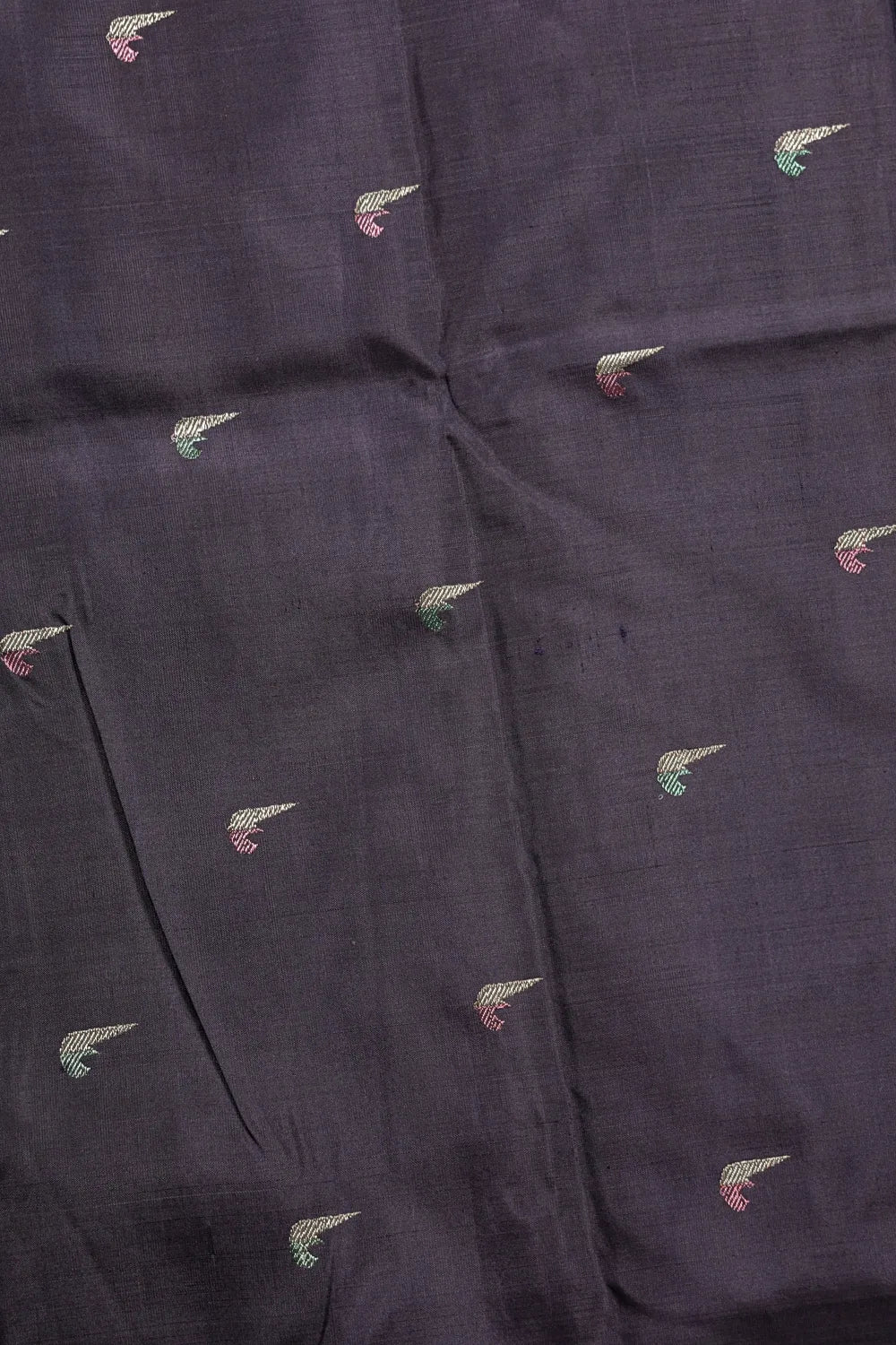Dark Indigo Blue Kancheepuram Silk Saree