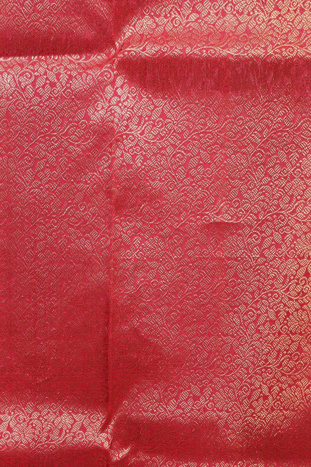 Reddish Maroon Kancheepuram Silk Saree