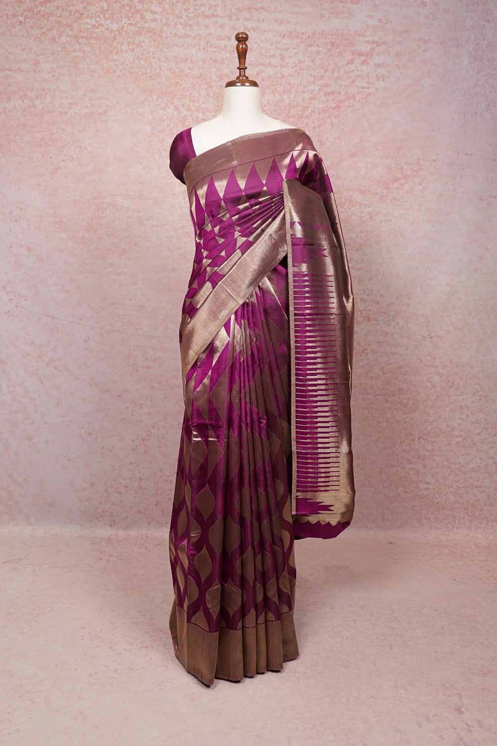 Vadamulla Kancheepuram Silk Saree