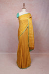 Mustard Yellow Kancheepuram Silk Saree