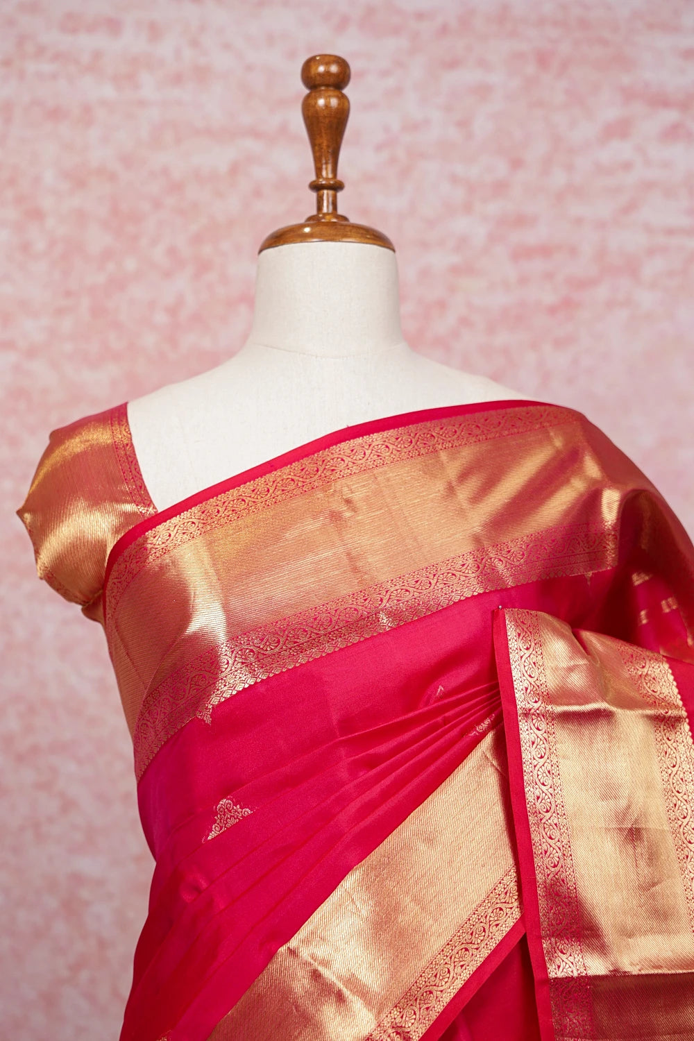 Red Rose Kancheepuram Silk Saree