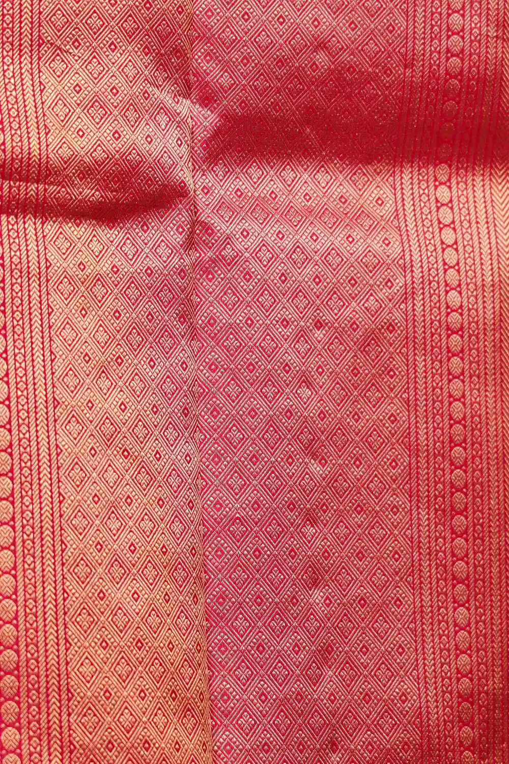 Reddish Maroon Kancheepuram Silk Saree