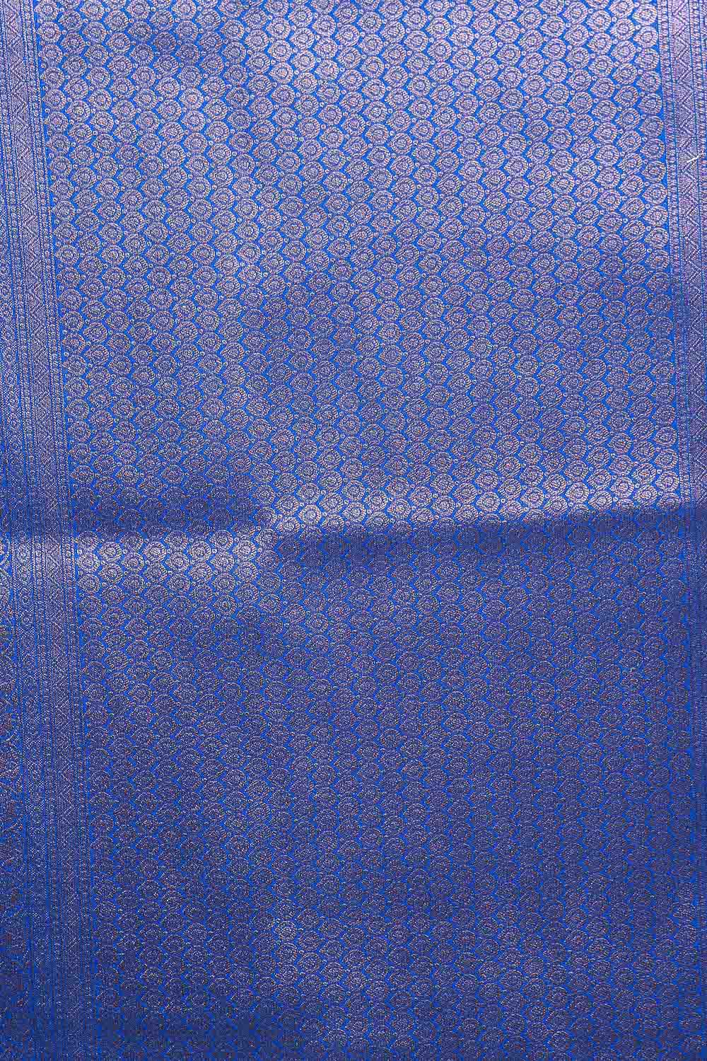 Blue Kubera Silk Saree - Seematti