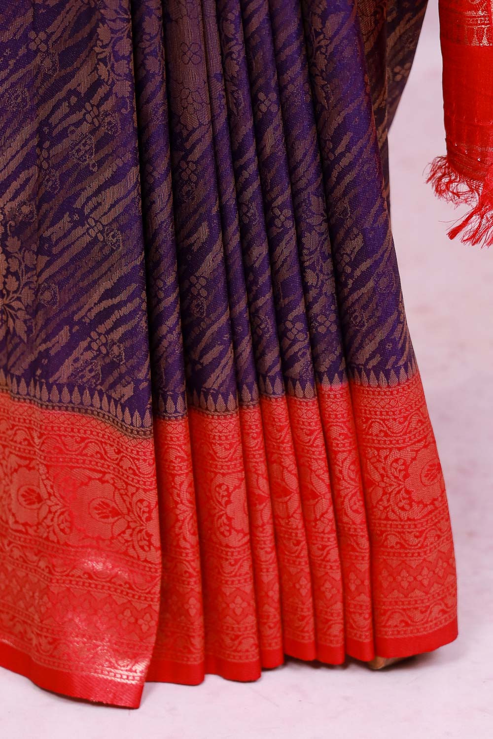 Blue Kubera Silk Saree - Seematti