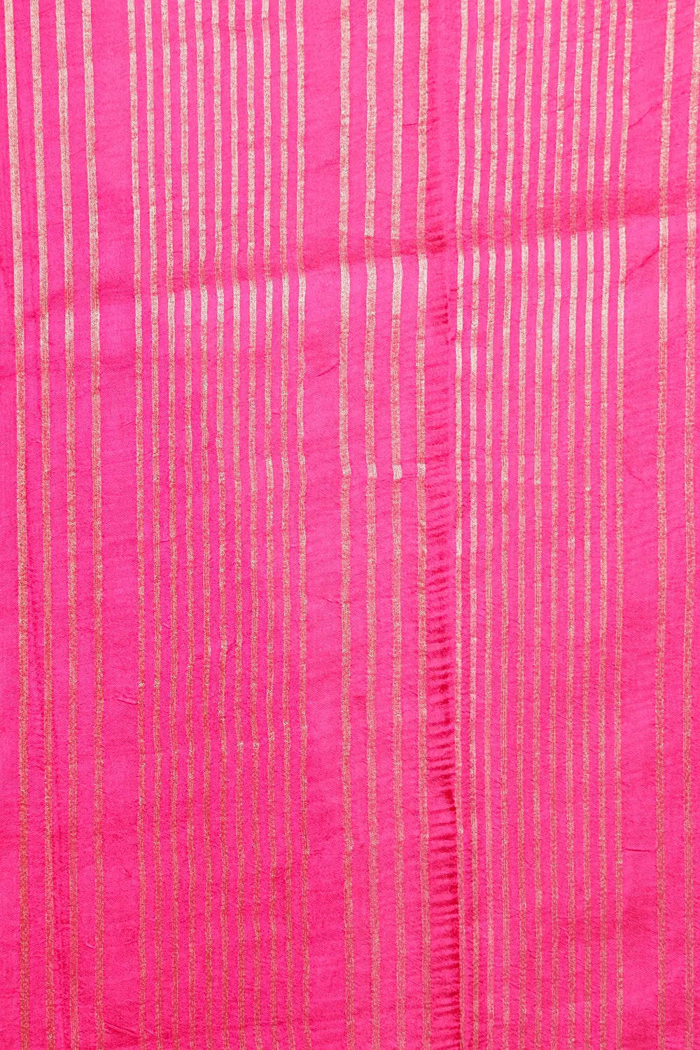 Rani Pink Semi Silk Saree