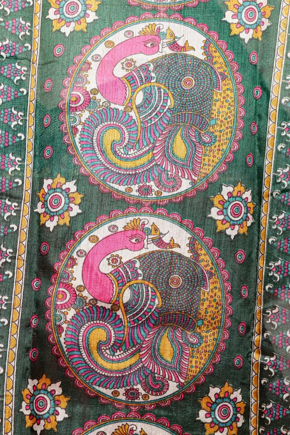 Reddish Maroon Synthetic Cotton Saree