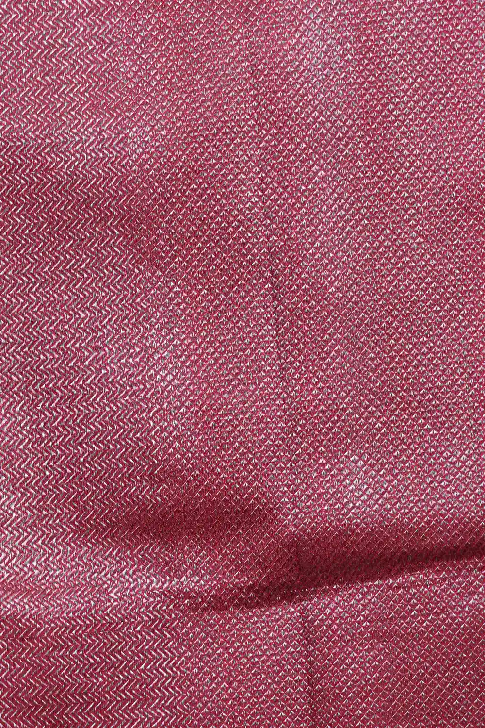 Beetroot Color Kancheepuram Silk Saree