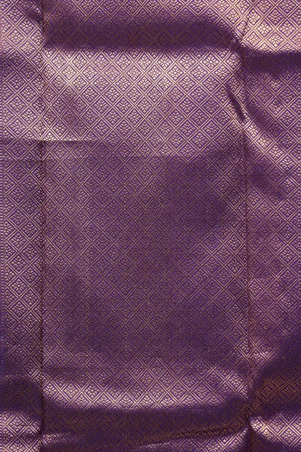 Dark Violet Kancheepuram Silk Saree
