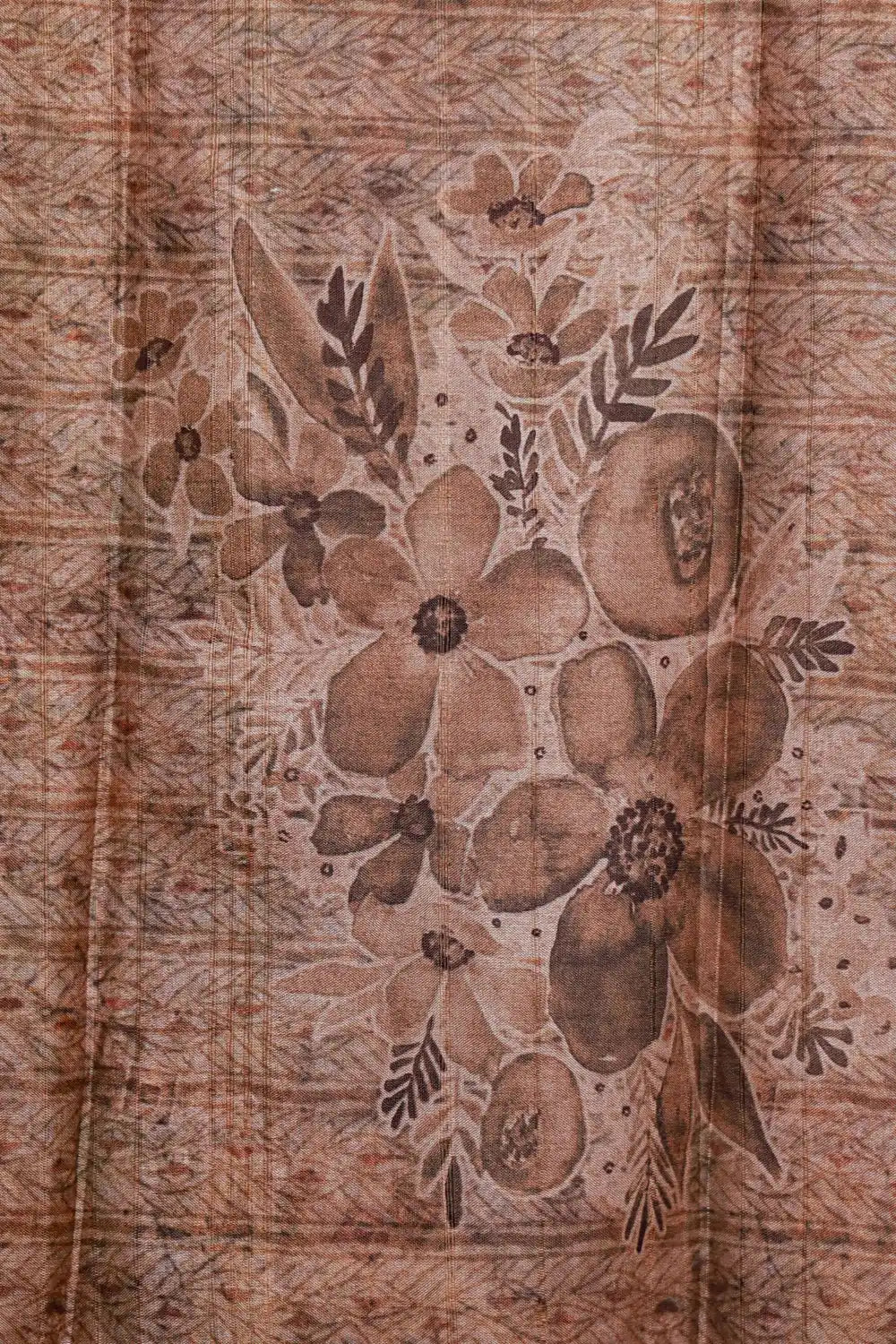 Golden Tissue Silk Beads Work Unstitched Churidhar Material