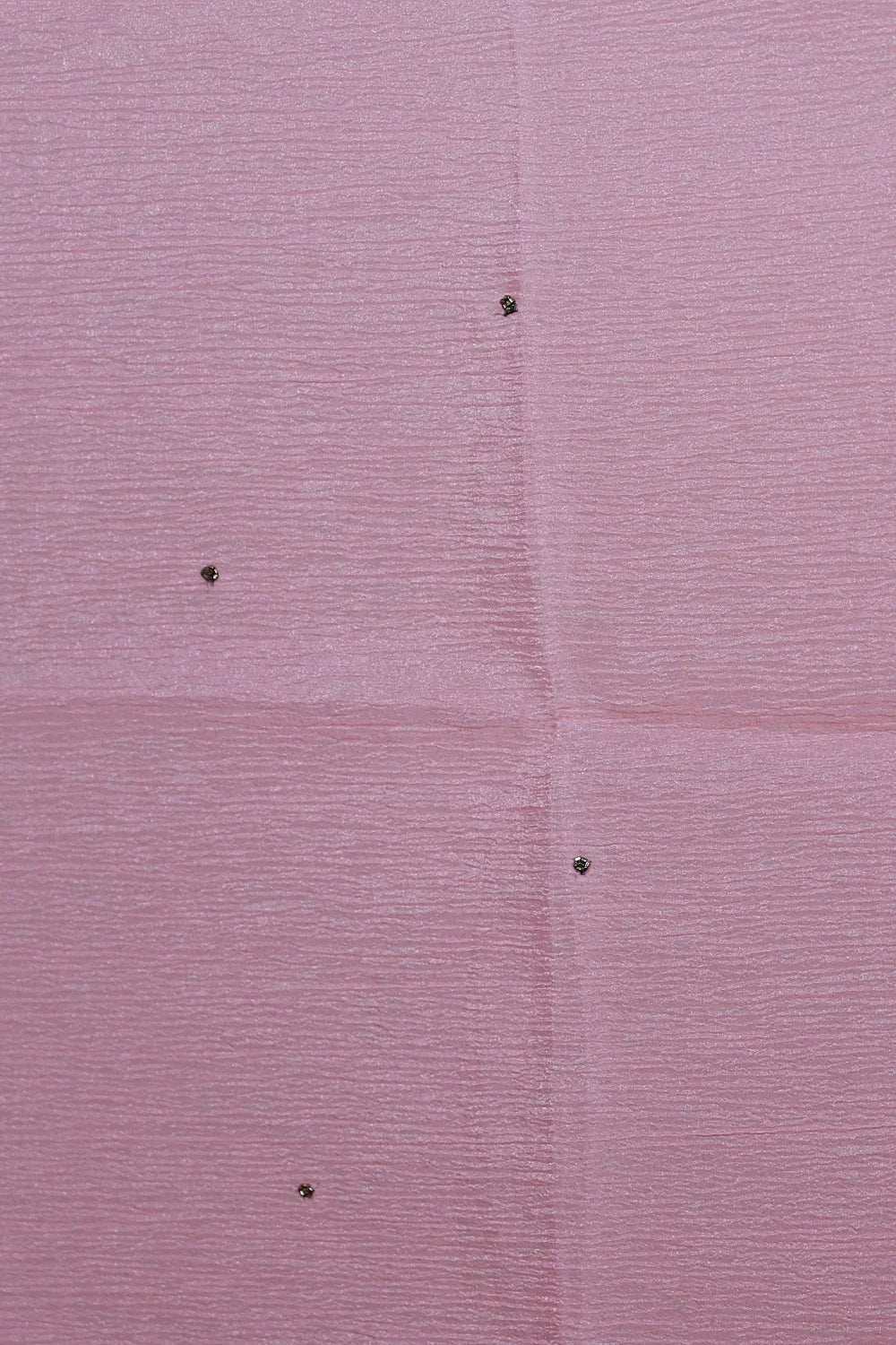 Pink Crush Silk Beads Work Unstitched Churidhar Material