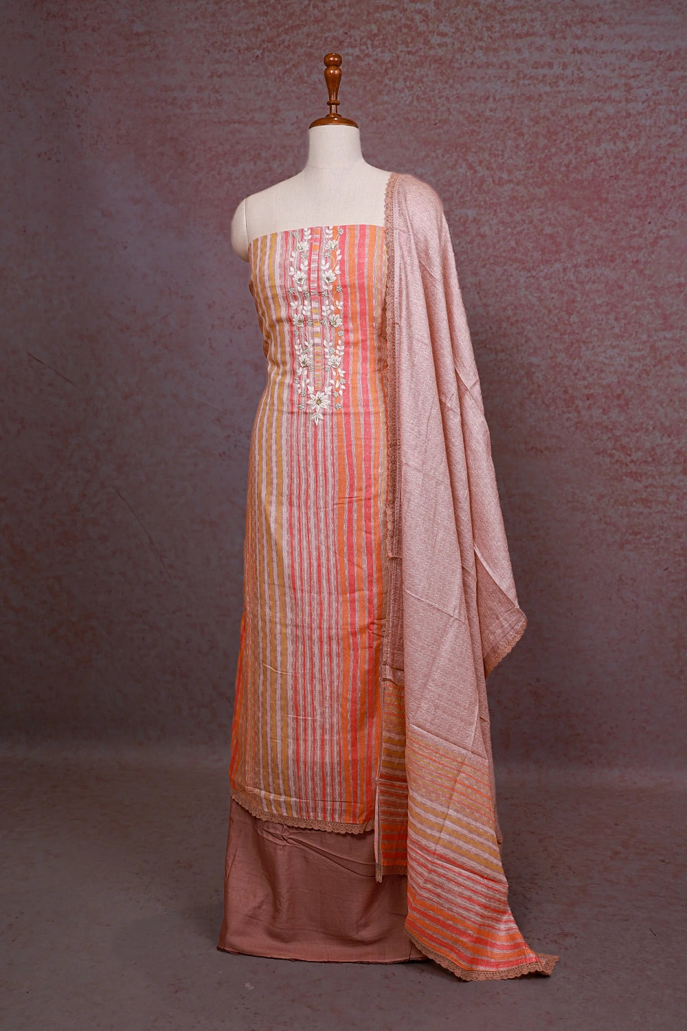 Multi Color Soft Cotton Printed Unstitched Churidhar Material