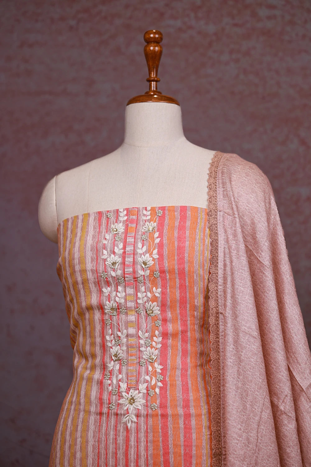 Multi Color Soft Cotton Printed Unstitched Churidhar Material