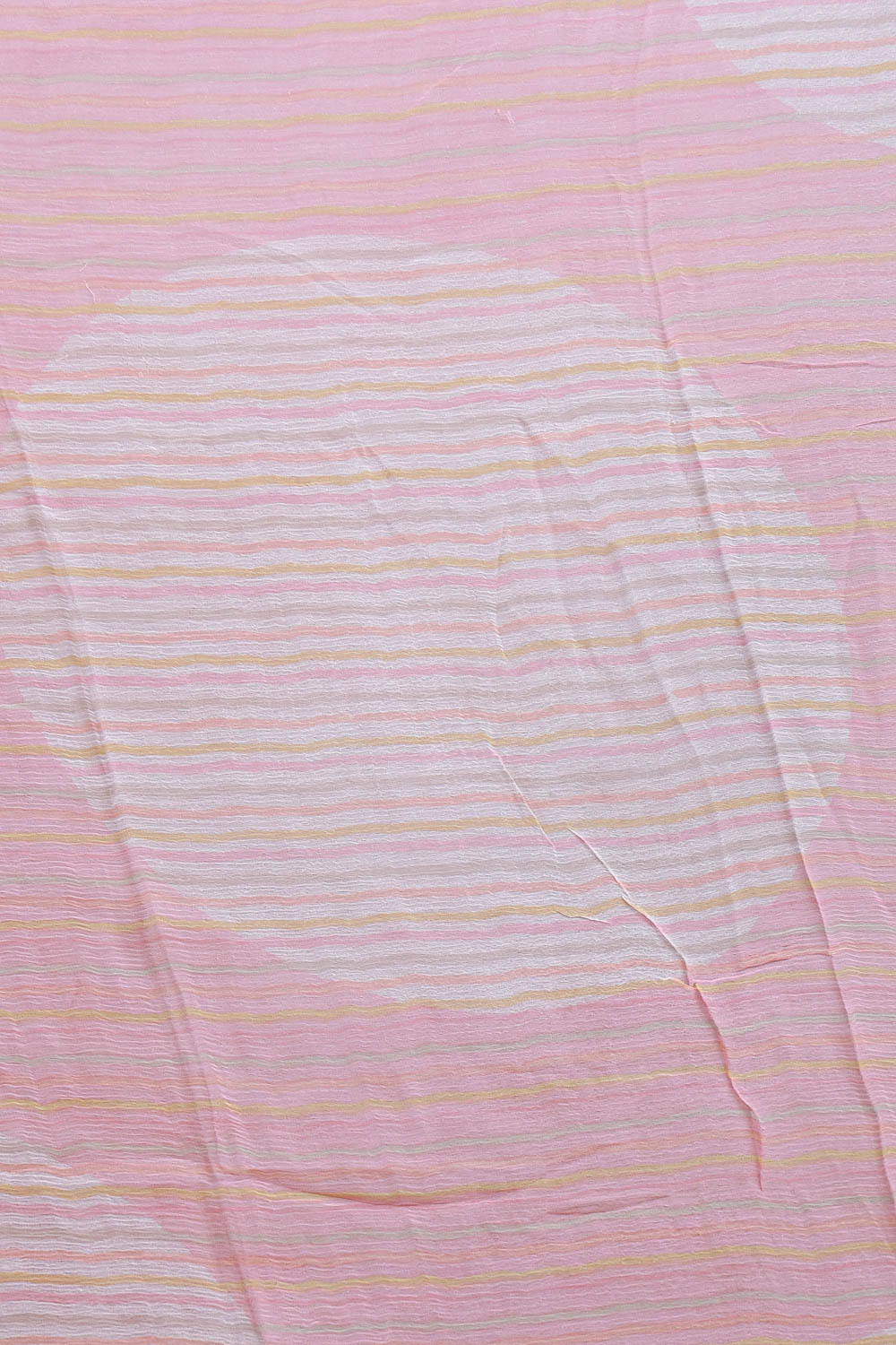 Baby Pink Semi Linen Plain Unstitched Churidhar Material - Seematti
