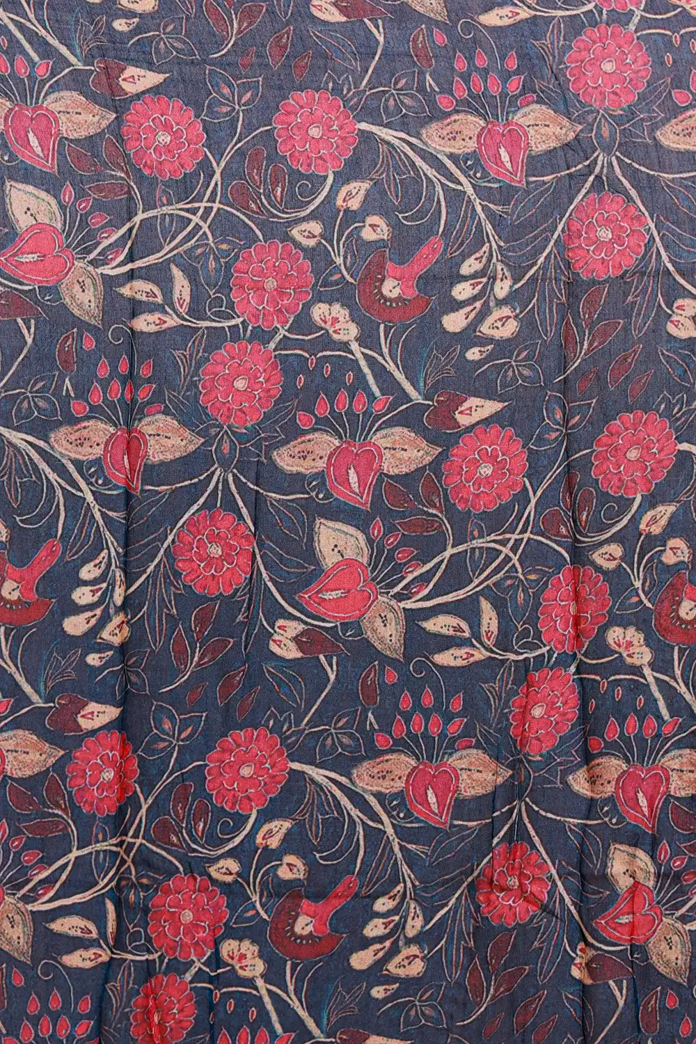 Onion Color Muslin Printed Unstitched Churidhar Material