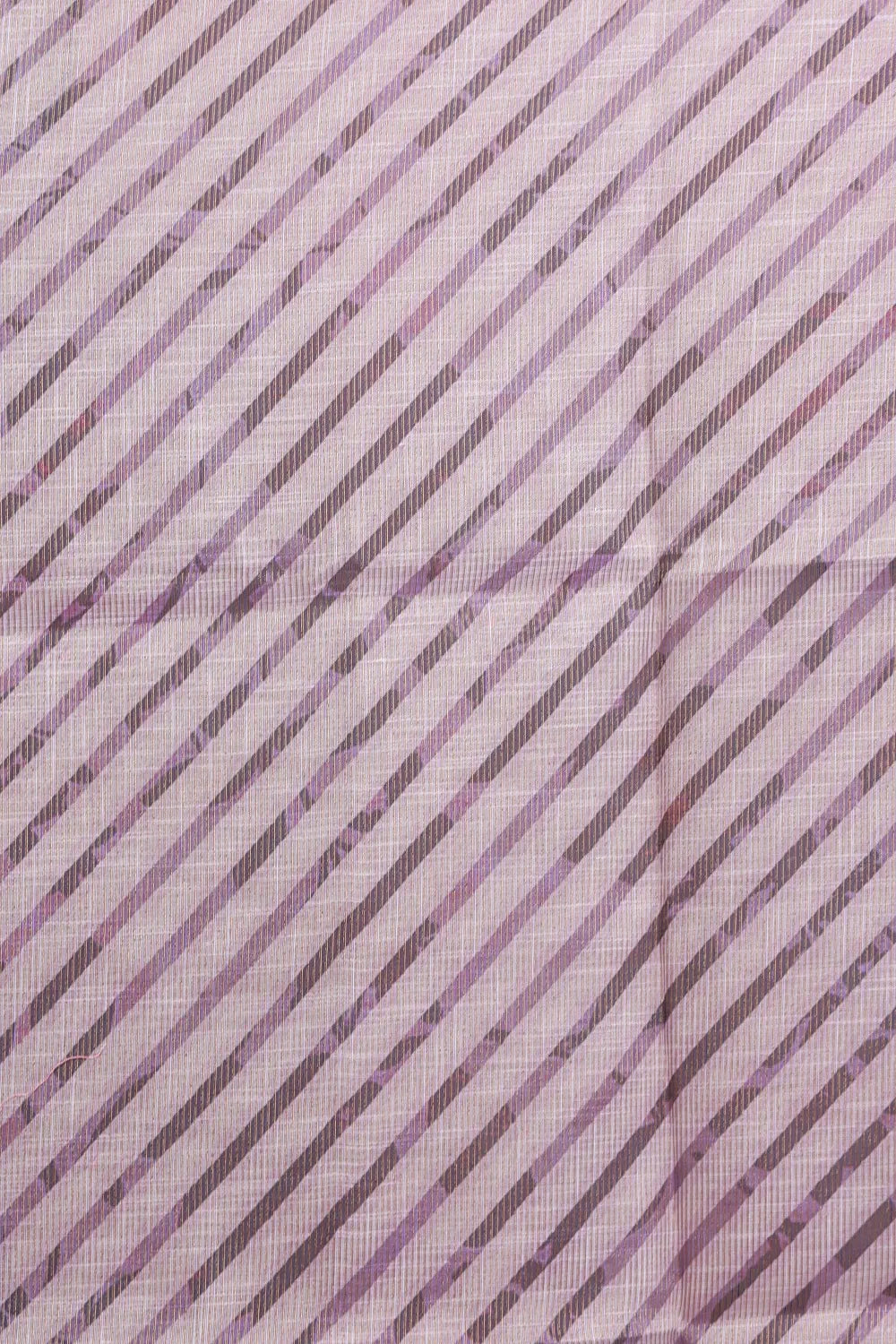 Lavender  Chanderi Tissue Floral Print Unstitched Churidhar Material