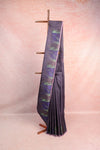 Ash Kancheepuram Silk Saree