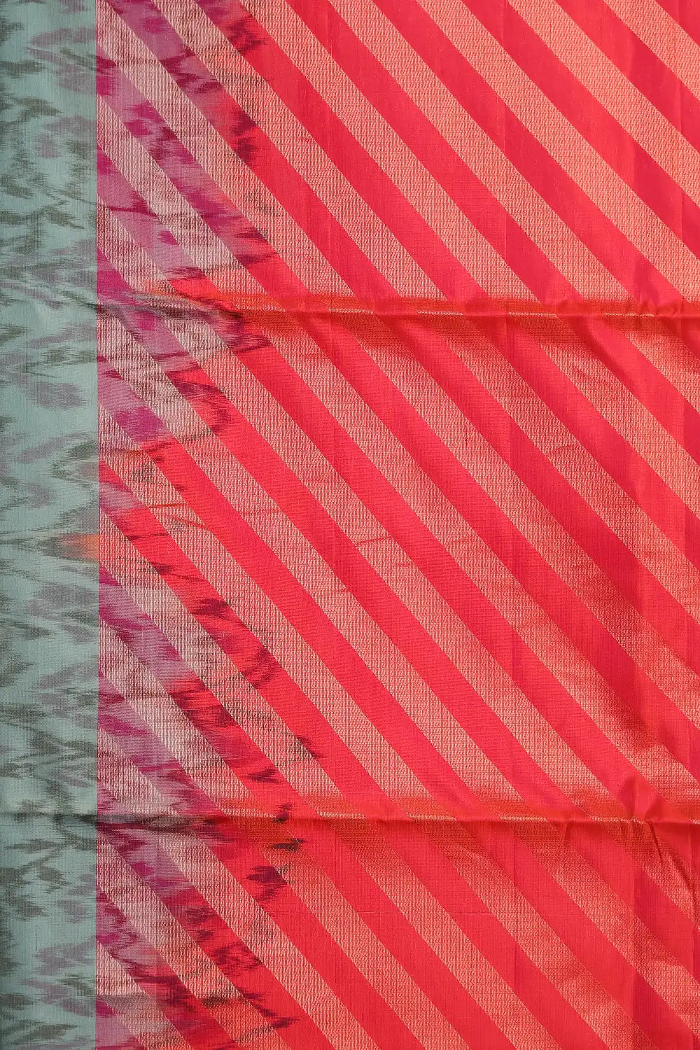 Ash Kancheepuram Soft Silk Saree