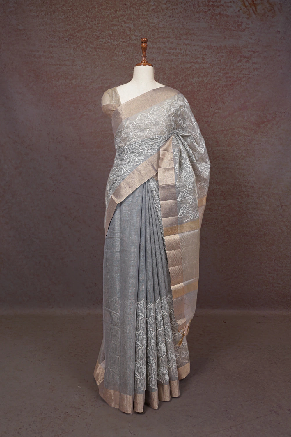 Ash Net Kota Saree - Seematti