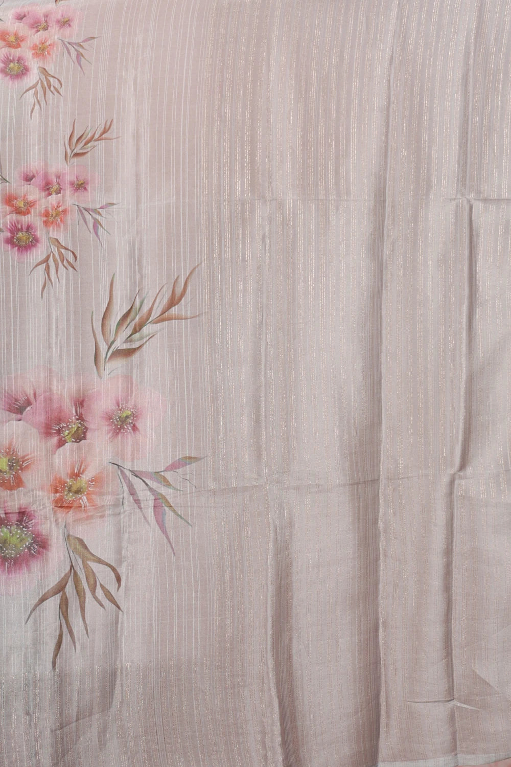 Ash Semi Silk Saree - Seematti