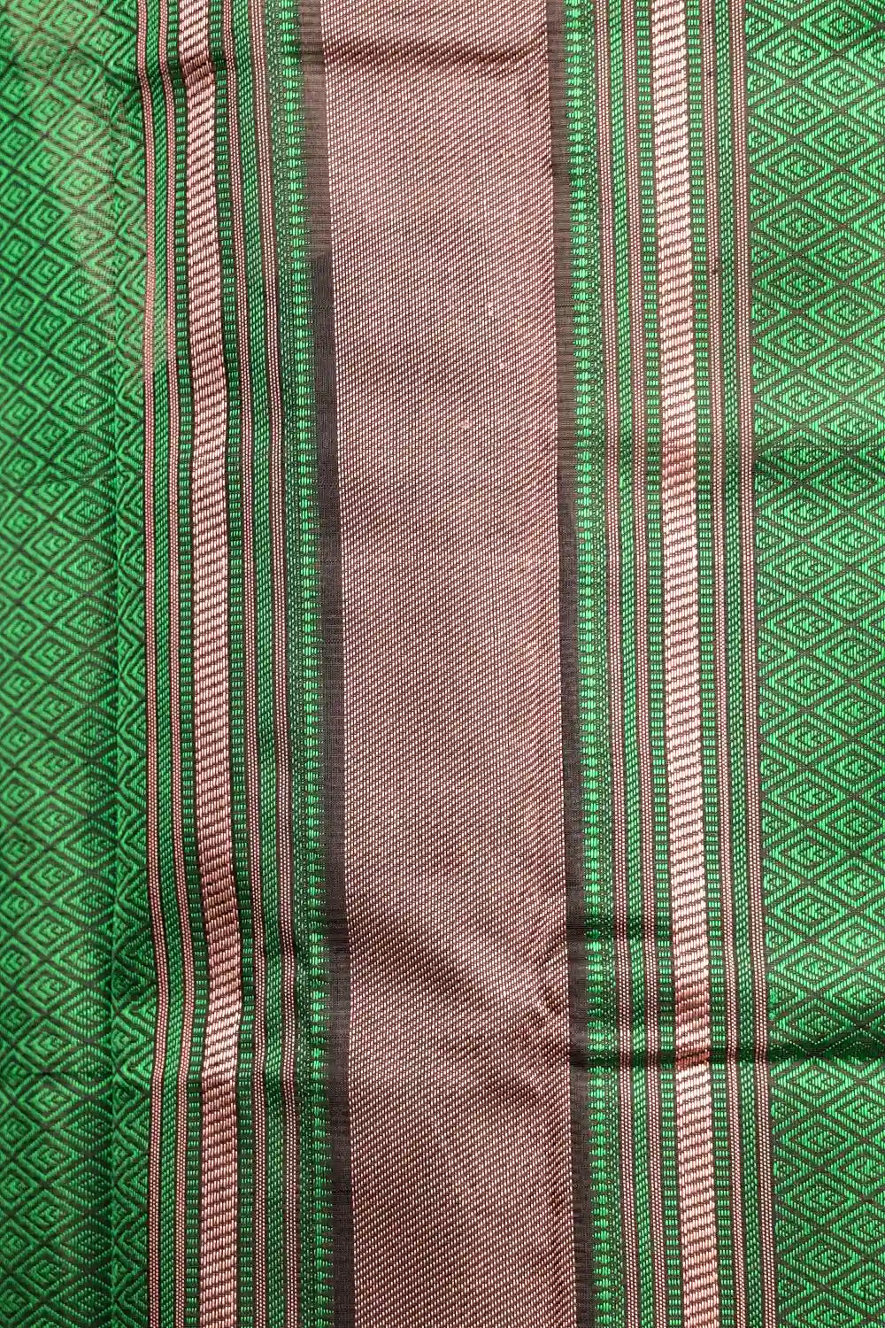 Black Grey Kanchi Soft Silk Saree
