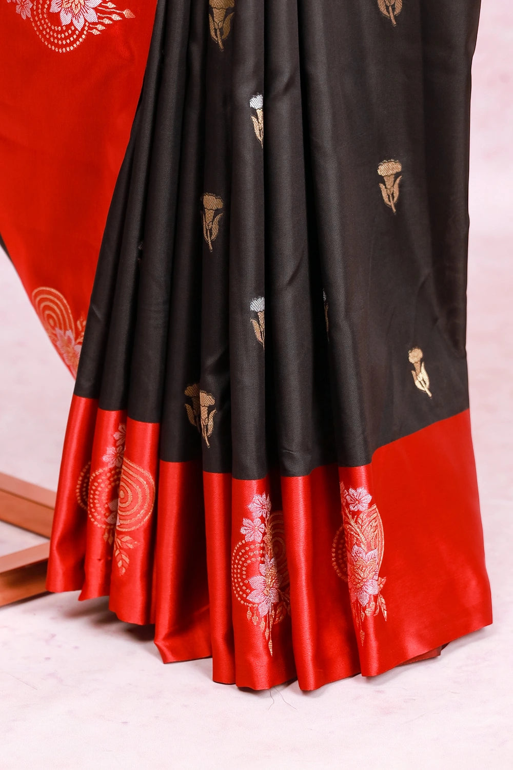 Black Soft Silk Saree